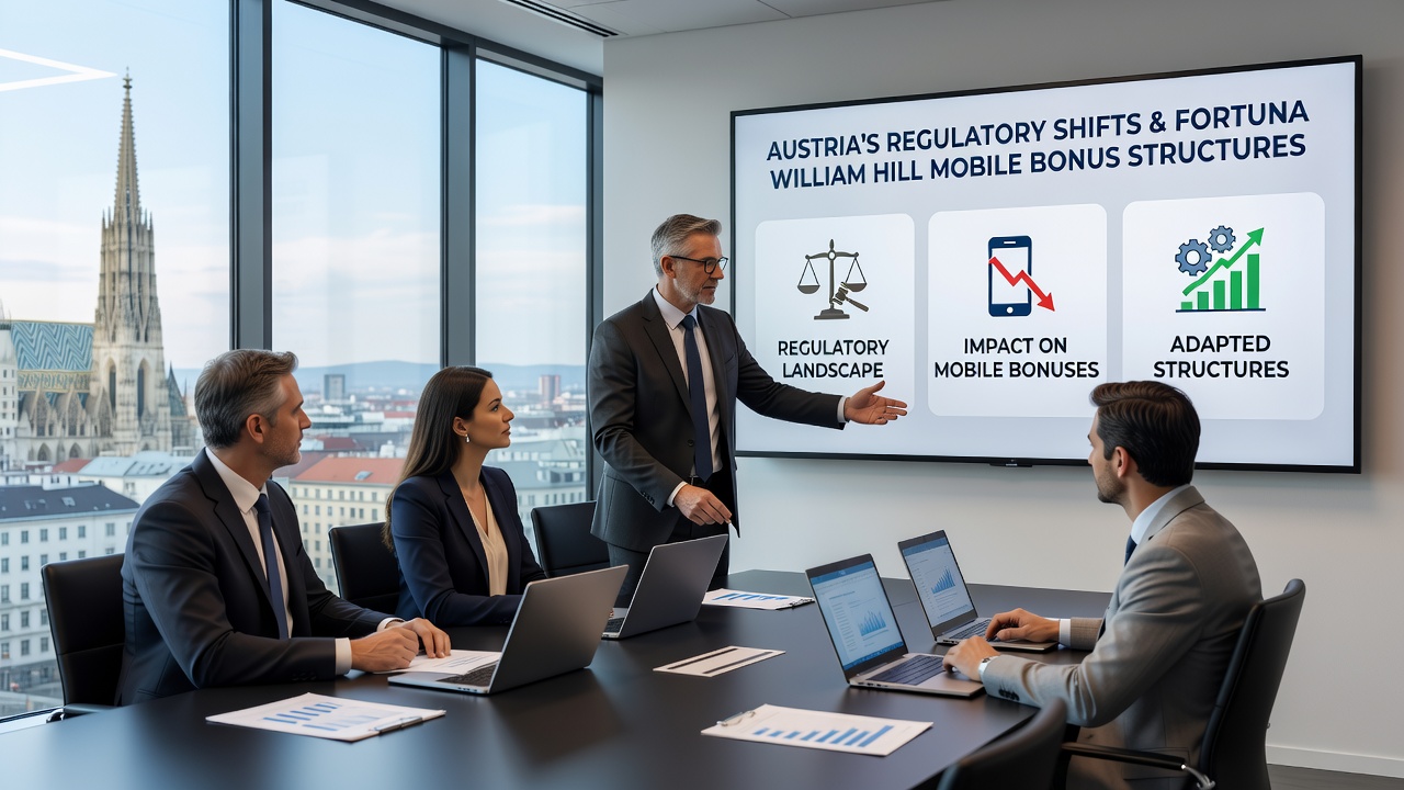 Mobile app screens showing updated bonus terms for Austrian players